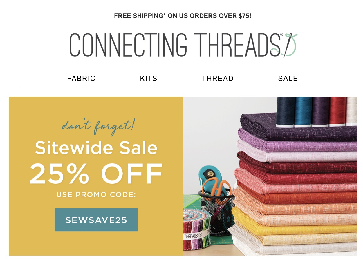 Thread Promotion Just popping in…. | KatyQuilts
